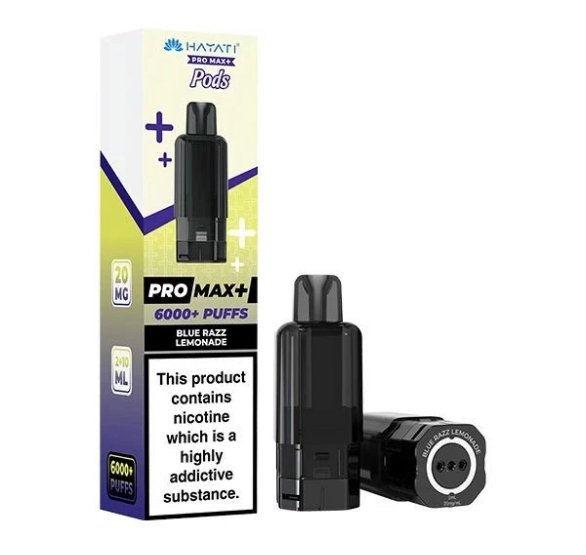 Hayati Pro Max 6K  Refill Pods Pre-filled  Replaceable Pods 20MGmg