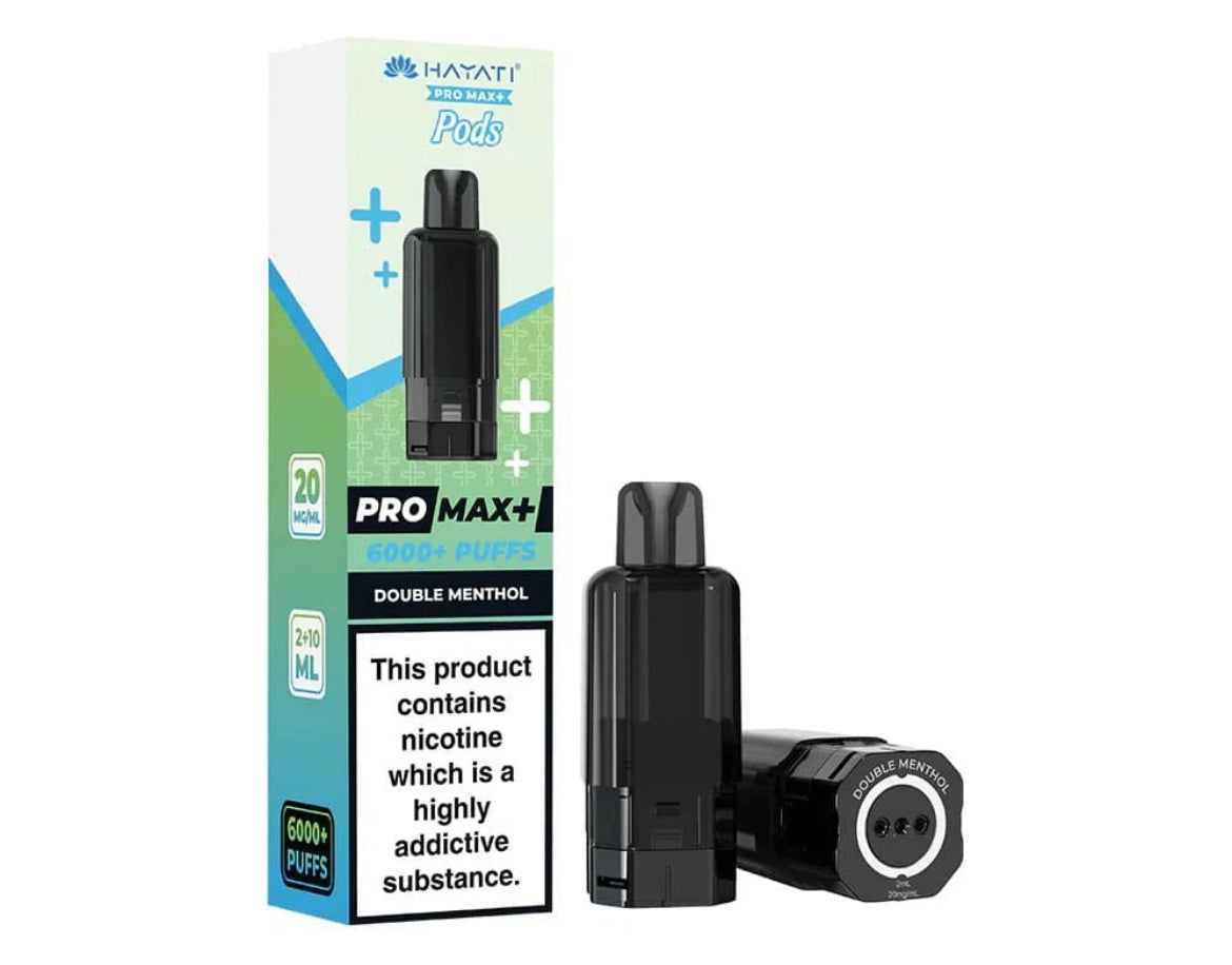 Hayati Pro Max 6K  Refill Pods Pre-filled  Replaceable Pods 20MGmg
