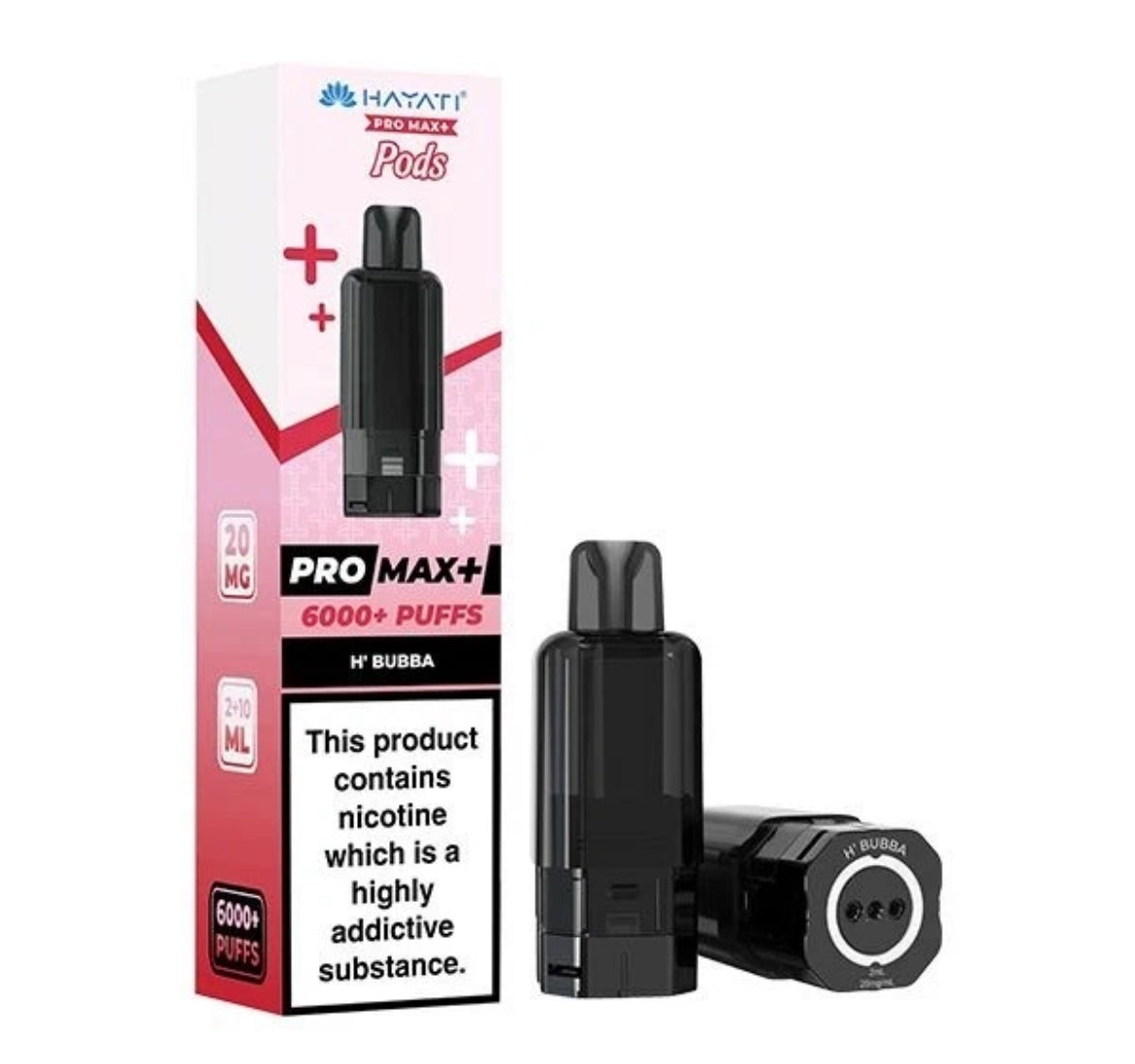 Hayati Pro Max 6K  Refill Pods Pre-filled  Replaceable Pods 20MGmg