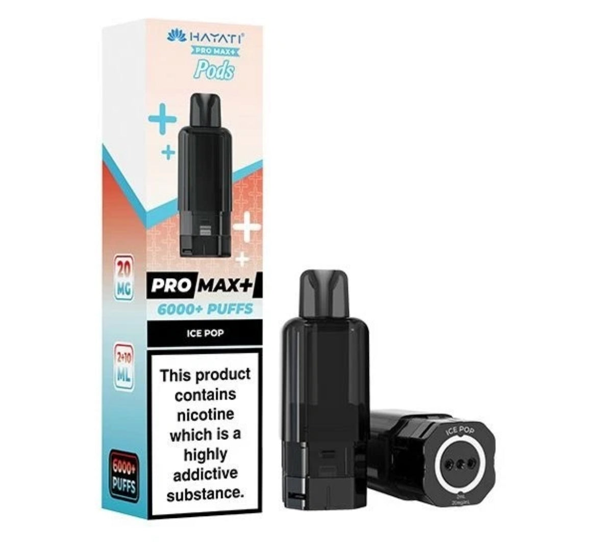 Hayati Pro Max 6K  Refill Pods Pre-filled  Replaceable Pods 20MGmg