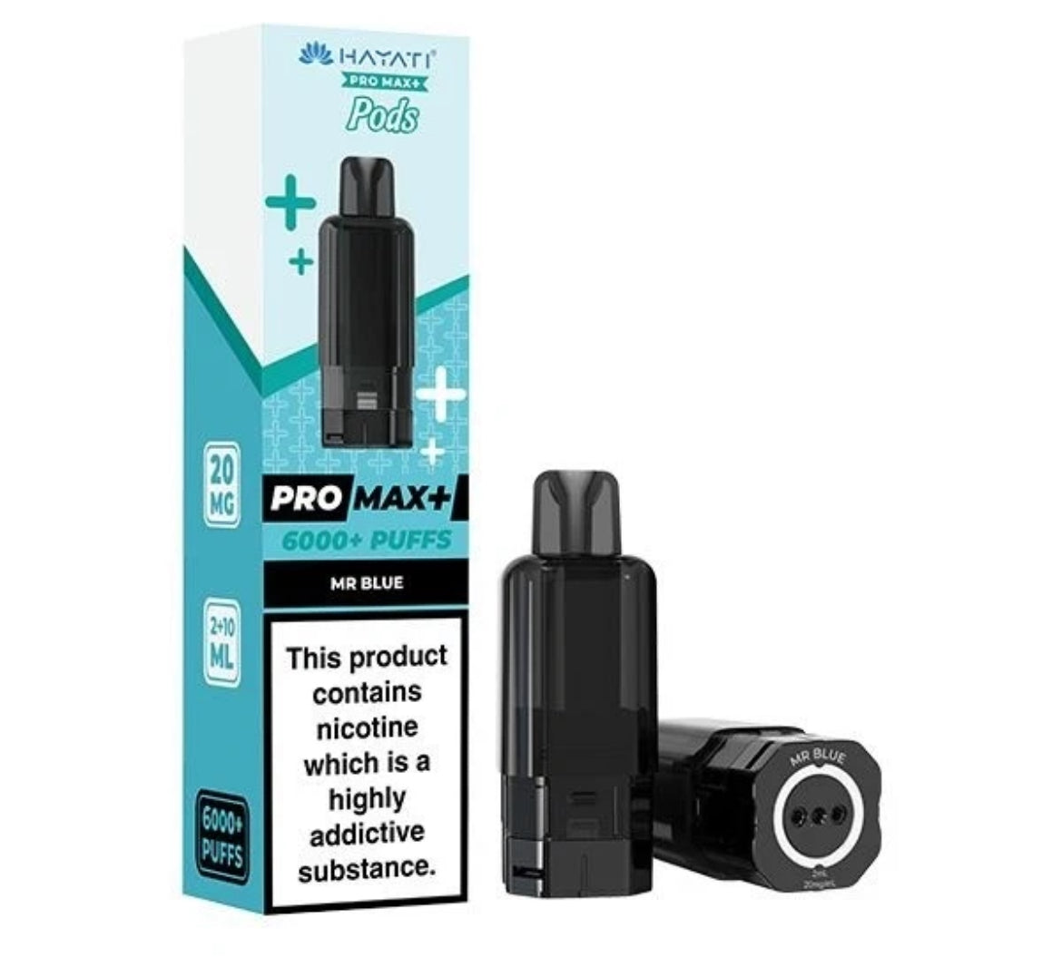 Hayati Pro Max 6K  Refill Pods Pre-filled  Replaceable Pods 20MGmg