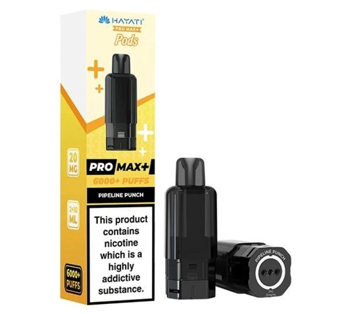 Hayati Pro Max 6K  Refill Pods Pre-filled  Replaceable Pods 20MGmg