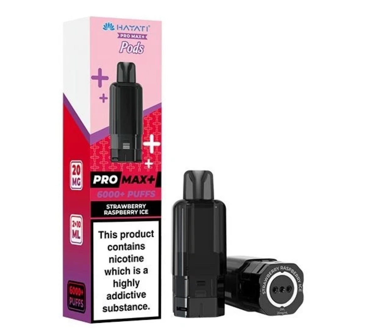 Hayati Pro Max 6K  Refill Pods Pre-filled  Replaceable Pods 20MGmg