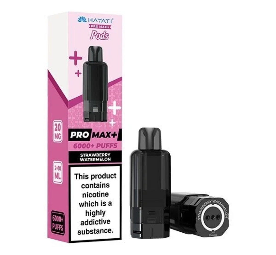 Hayati Pro Max 6K  Refill Pods Pre-filled  Replaceable Pods 20MGmg