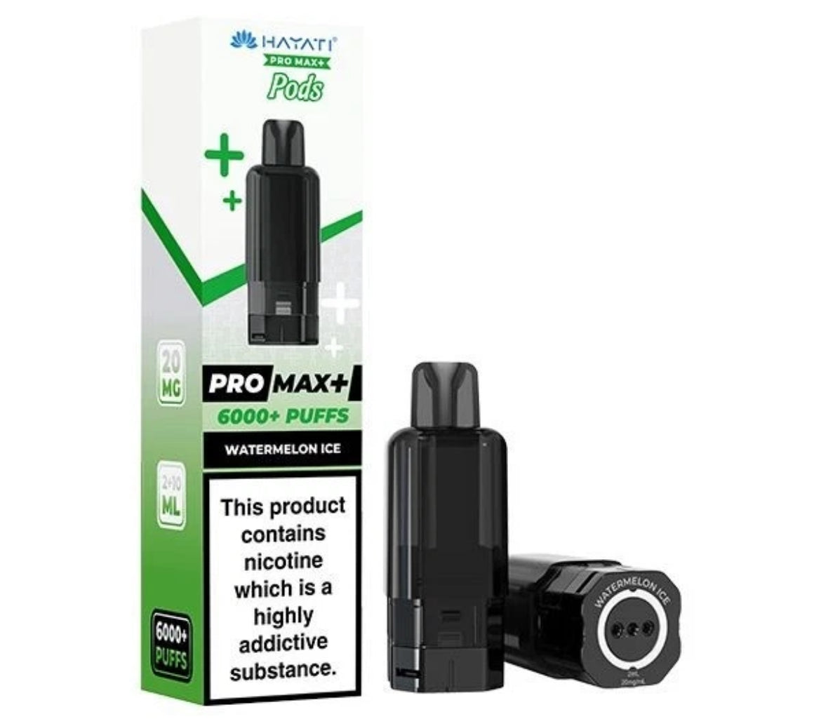 Hayati Pro Max 6K  Refill Pods Pre-filled  Replaceable Pods 20MGmg