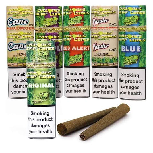 Cyclone King size Pre-Rolled Cones 2 X Each Pack