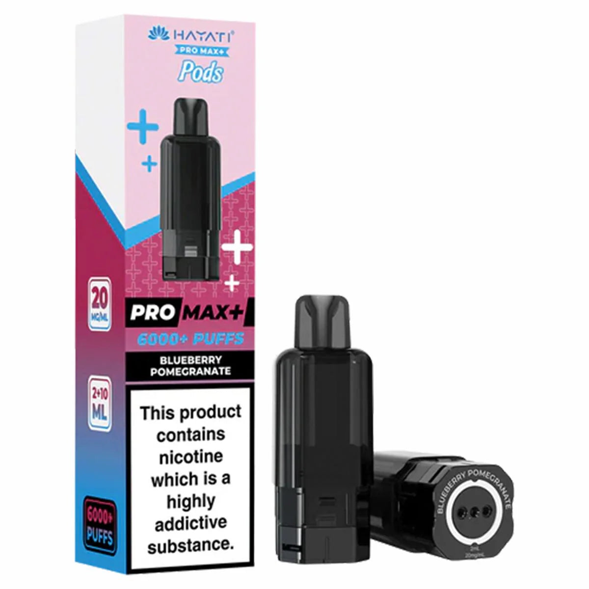 Hayati Pro Max 6K  Refill Pods Pre-filled  Replaceable Pods 20MGmg