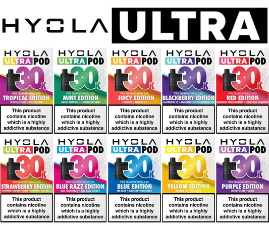 Hyola Ultra 30K Pre-filled POD Refills For Hyola 30K 20mg