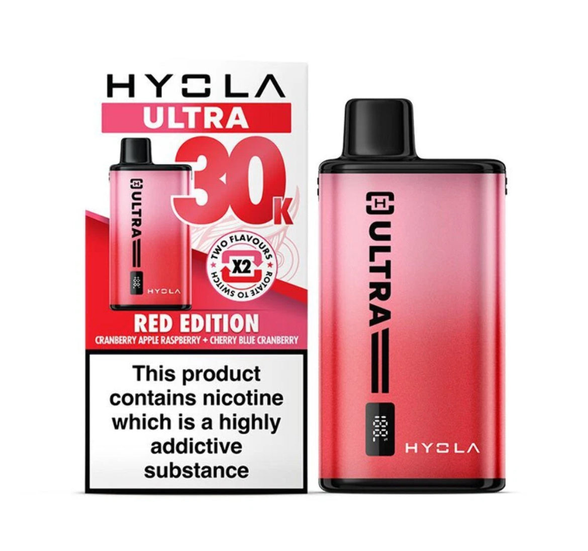 Hyola Ultra 30K Pre-filled Pod Kit 20mg